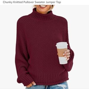 Womens chunky knit oversized sweaters sweatshirts